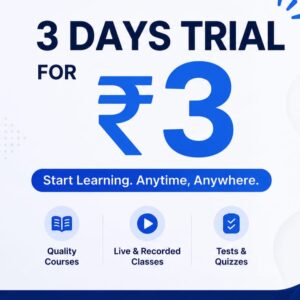 3Days Trial For 3Rs